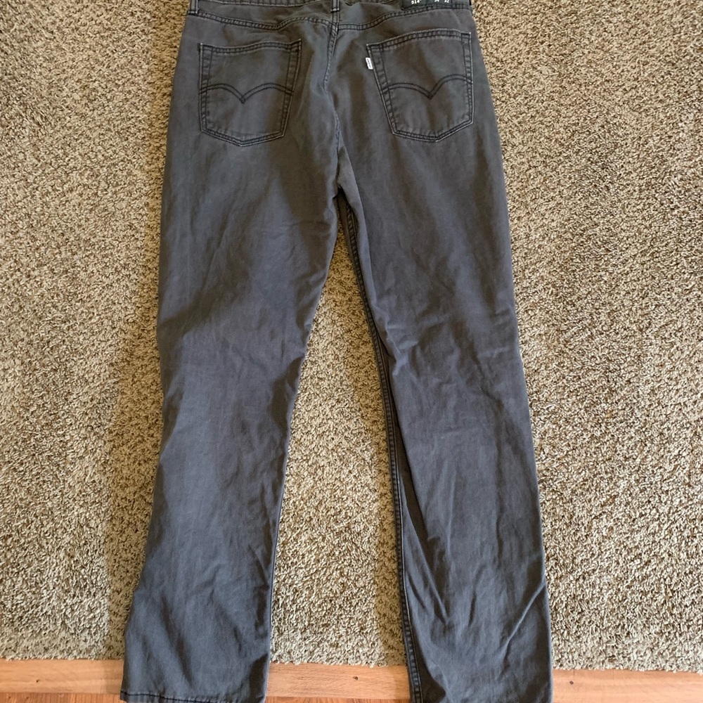 Levi’s 514 gray pants 34x32